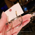 Shangjie OEM Anillo alloy korean earrings  hoops vintage earrings trendy gold filled hoop earrings